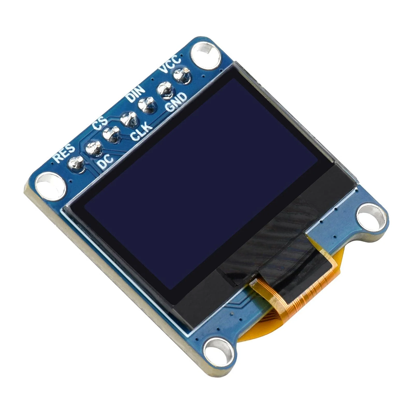 0.96" OLED Display Module - Upper Yellow/Lower Blue (128x64) - Image 2