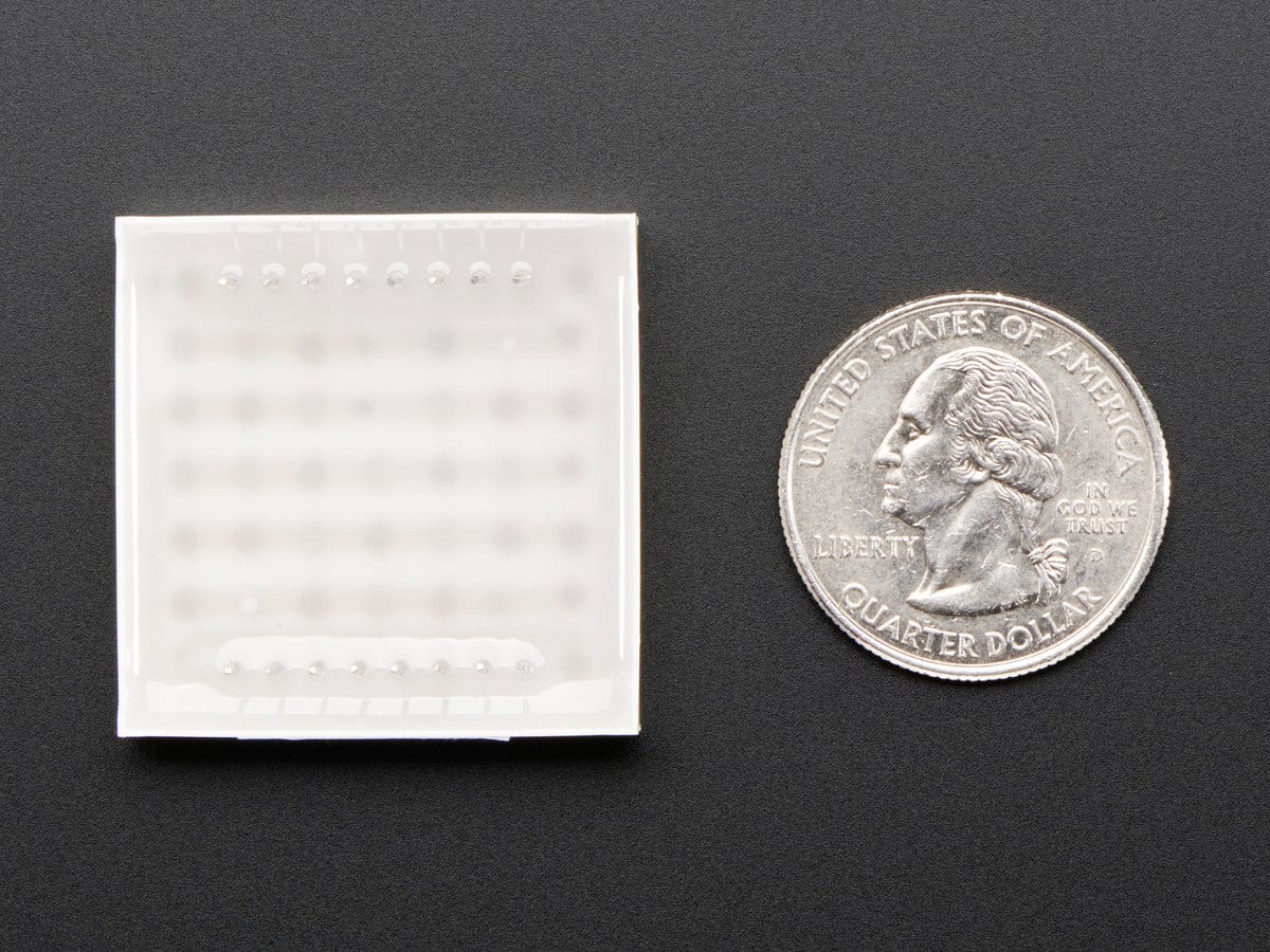 1.2" 8x8 Matrix Square Pixel - Pure Green (KWM-R30881CPGB) - Image 4