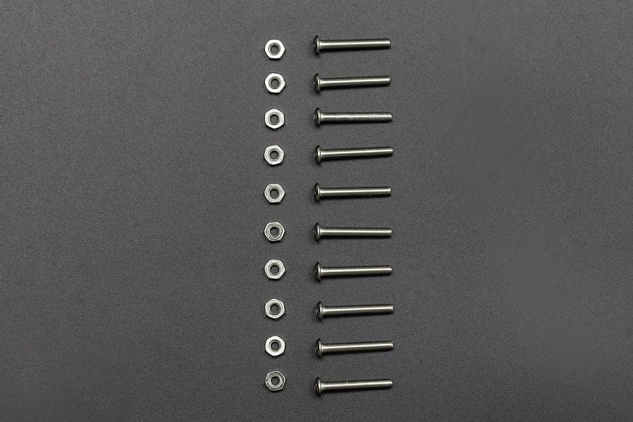 10 Sets M3x20 Screw Low Profile Hex Head Cap Screw - Image 2