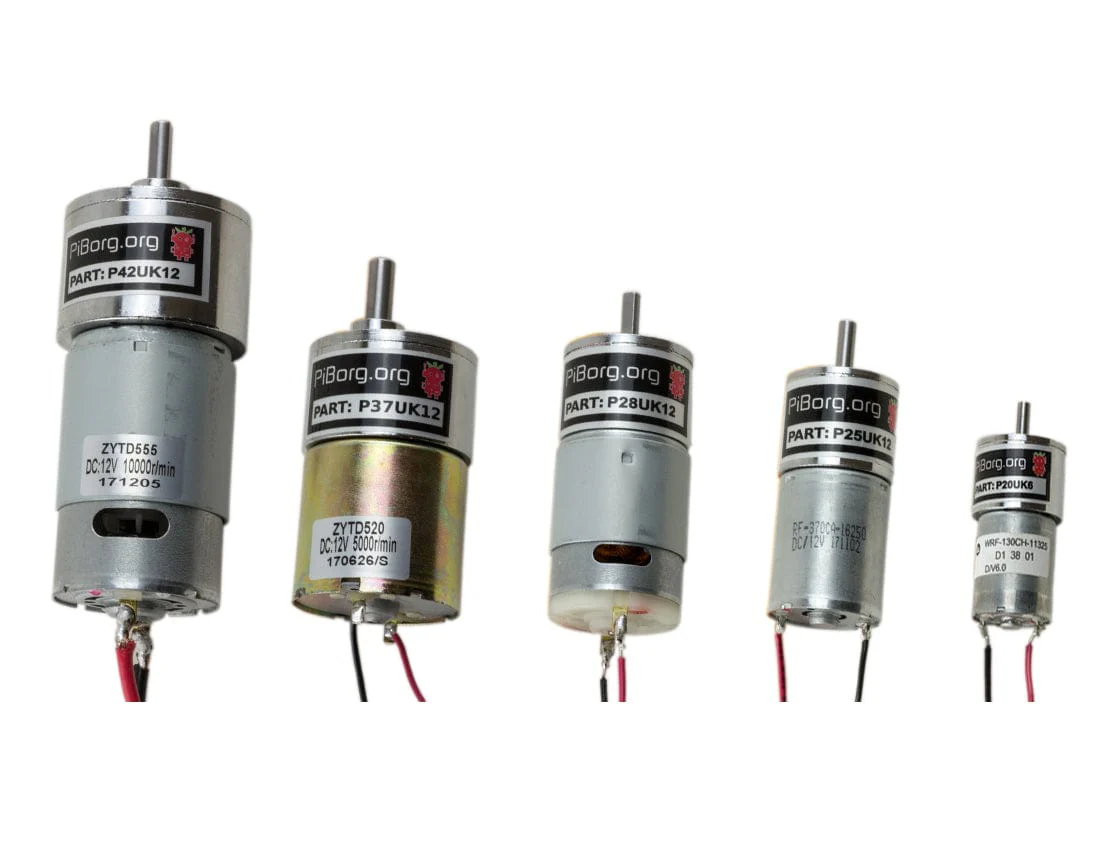 PiBorg 37D Motor - 12V 300RPM - Image 3