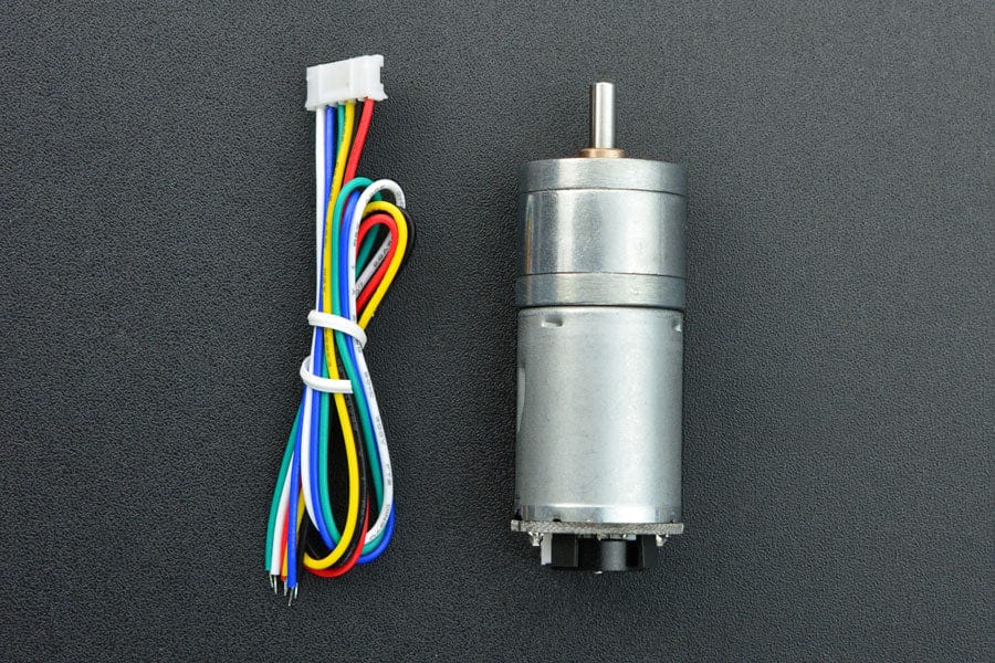 12V DC Motor 350RPM w/Encoder (12kg*cm) - Image 2