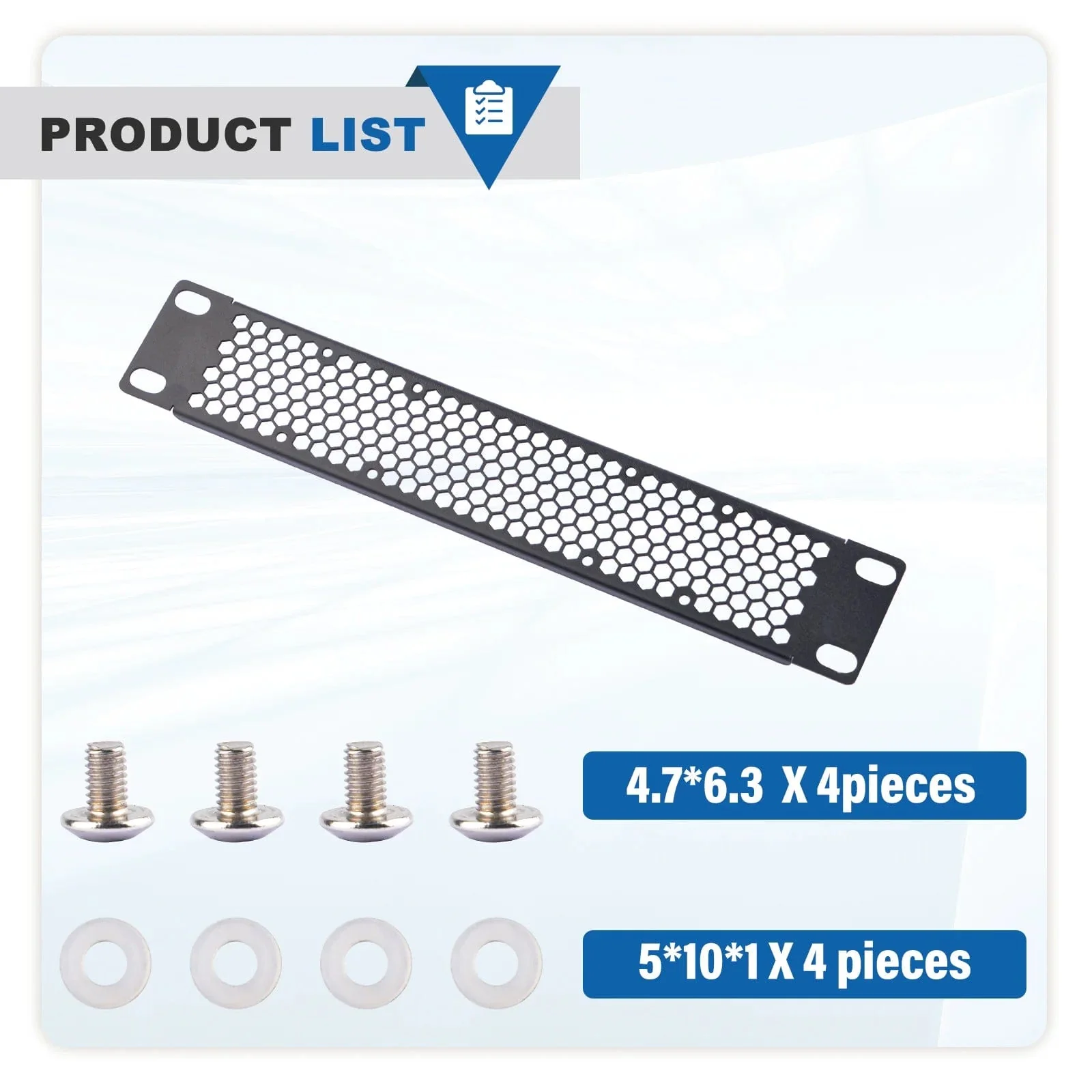 1U 10" Venting Blank Panel for DeskPi RackMate - Image 6