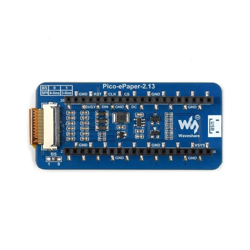 2.13" ePaper Display Module for Raspberry Pi Pico (250×122) - Image 5