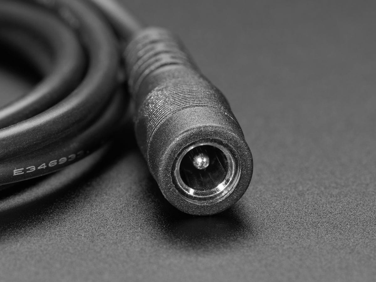 2.1mm Female/Male Barrel Jack Extension Cable (1.5m) - Image 2