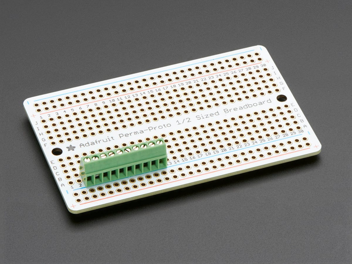 2.54mm/0.1" Pitch Terminal Block - 10-pin - Image 2