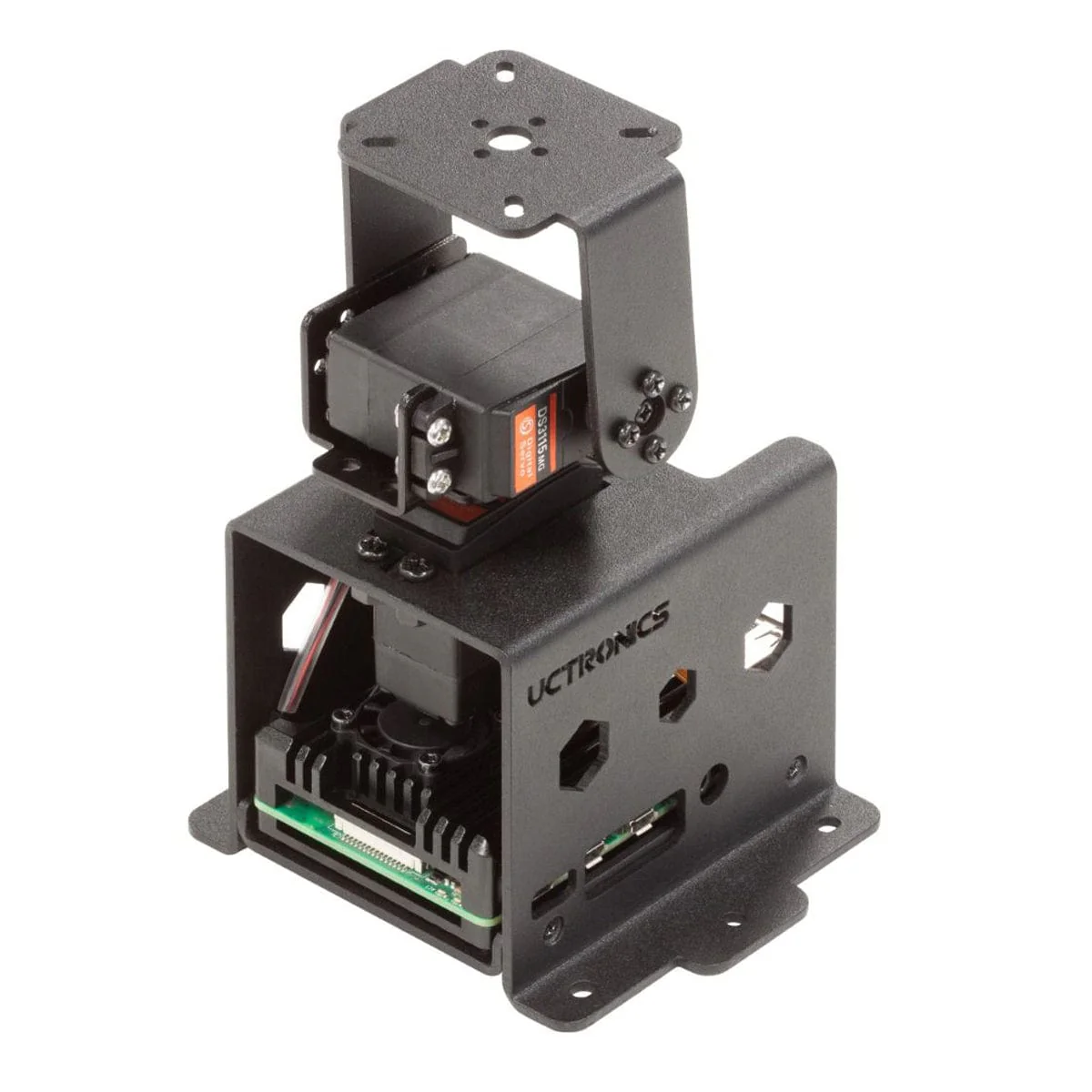 2 DoF Full Metal Pan Tilt Kit for Raspberry Pi 4 [Discontinued]