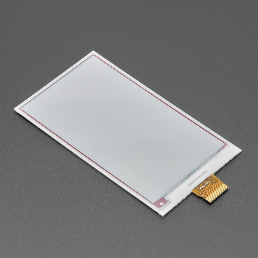 3.7" 416x240 Tri-Colour Red / Black / White eInk - Bare Display - UC8253 Chipset