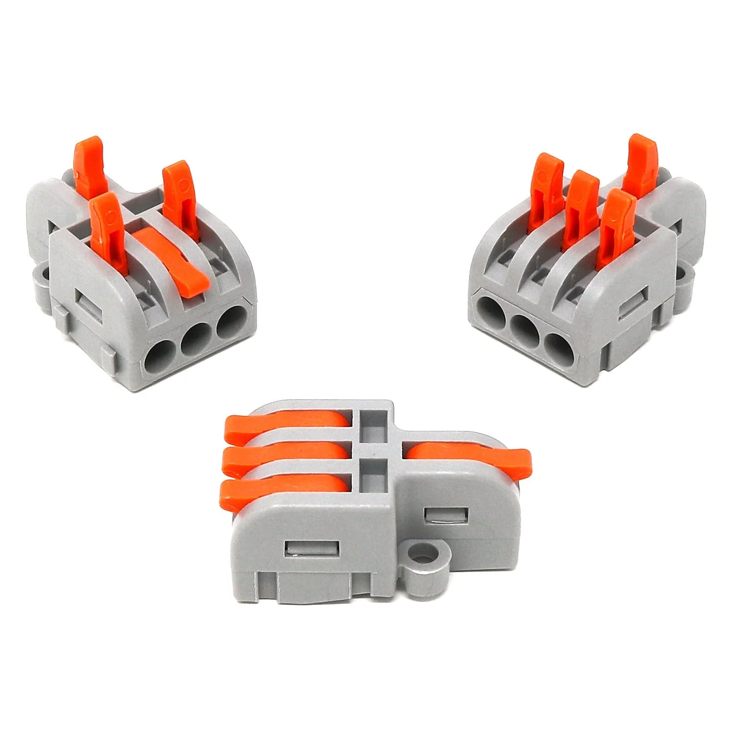 3-Way Fast Wire Splitters - Pack of 3