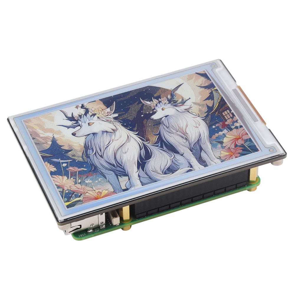 4" Full-Colour ePaper Display HAT+ for Raspberry Pi (600x400)