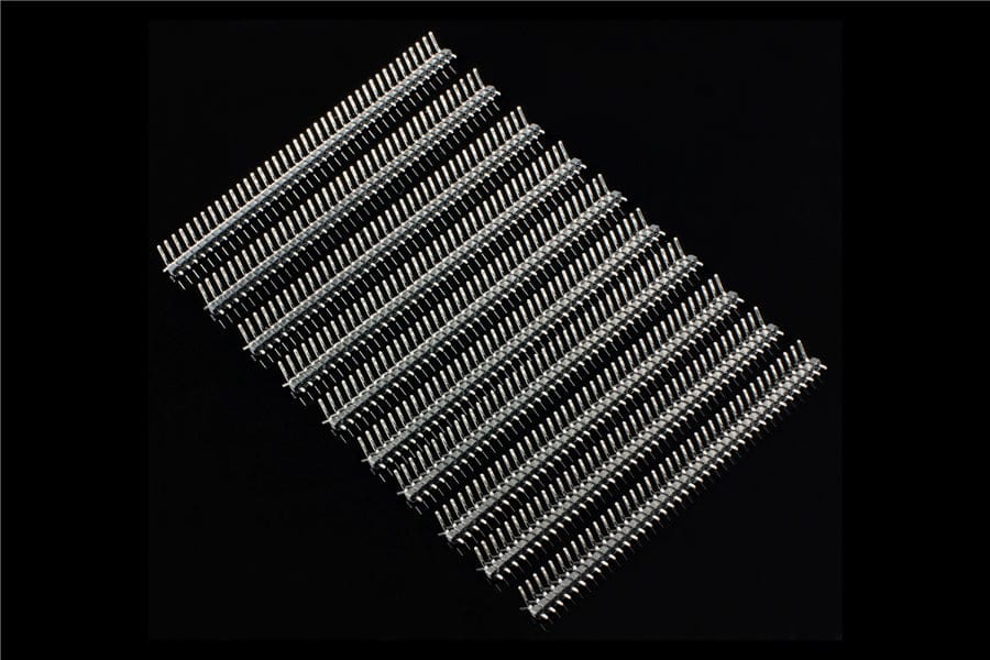 40-Pin Break Away Male Header Right Angle - 10 Pcs