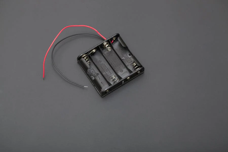 4xAA Battery Holder (Square) - Image 2