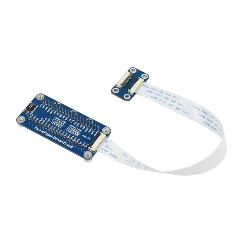 5.83" ePaper Display Module for Raspberry Pi Pico - Red/Black/White (648×480) - Image 3