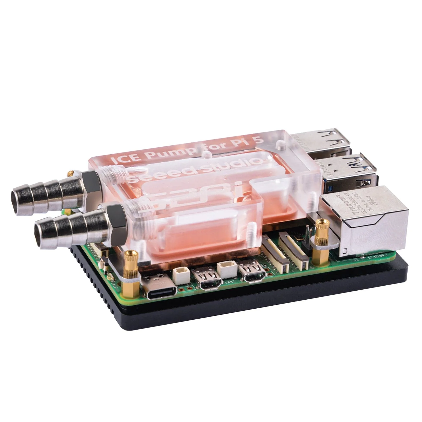 52Pi ICE Pump Water Cooling Block for Raspberry Pi 5