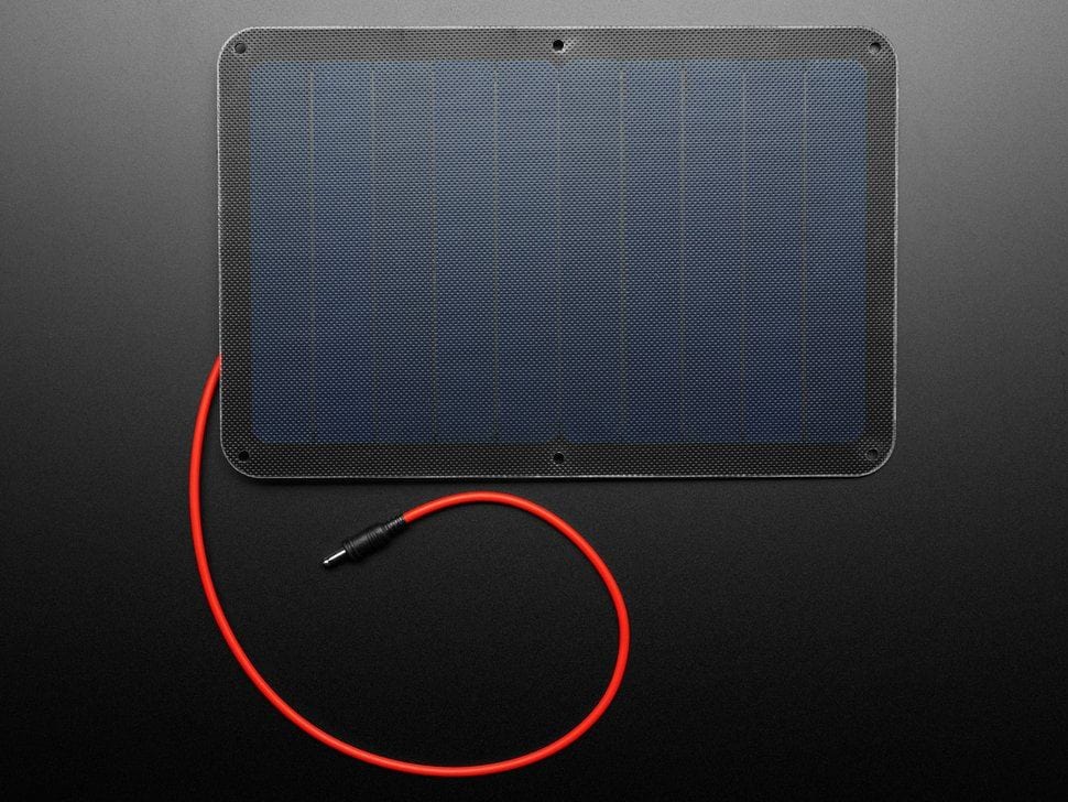 5V 5W Solar Panel - ETFE (Voltaic P105) - Image 2