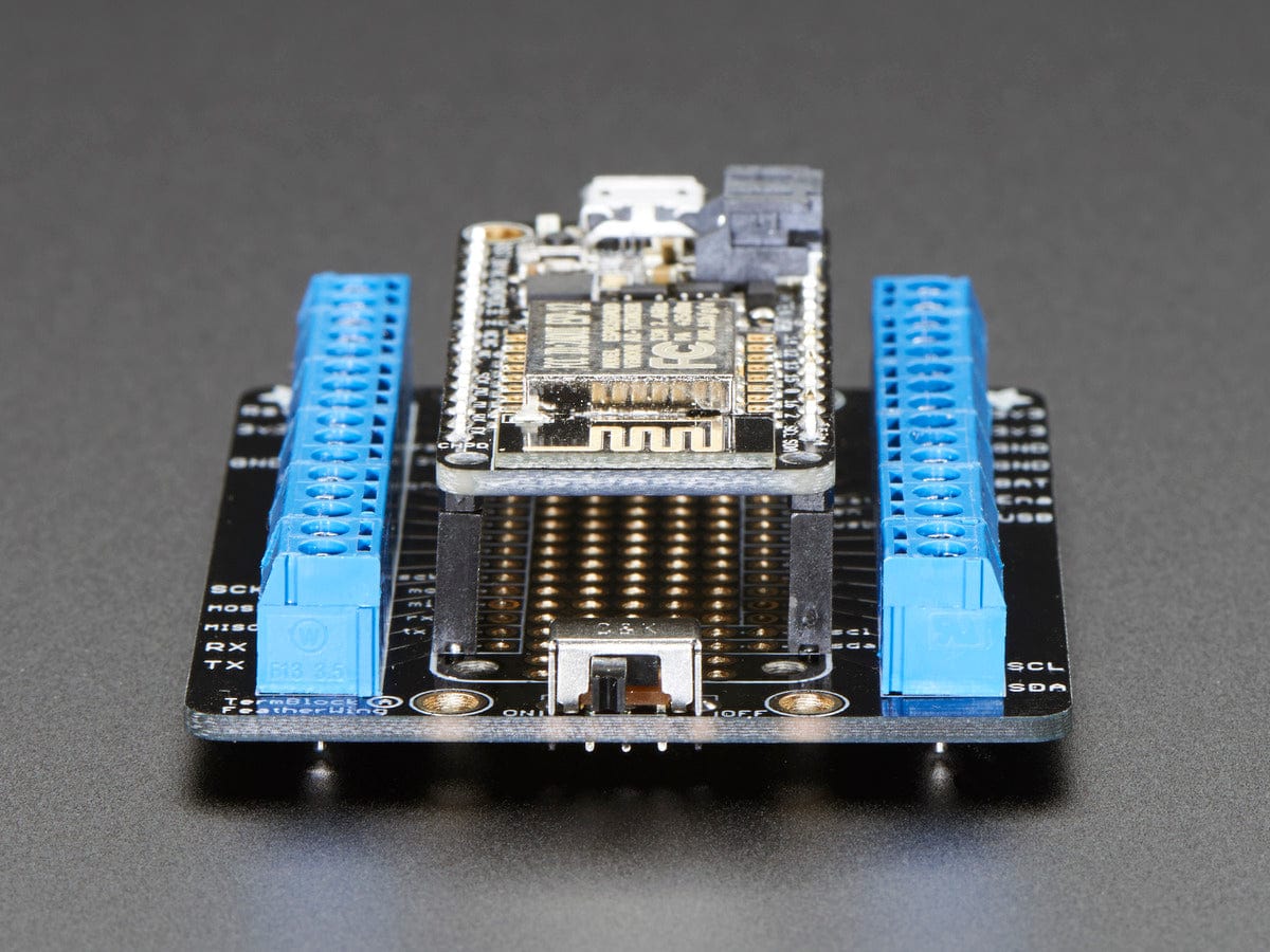 Assembled Terminal Block Breakout FeatherWing for all Feathers - Image 4