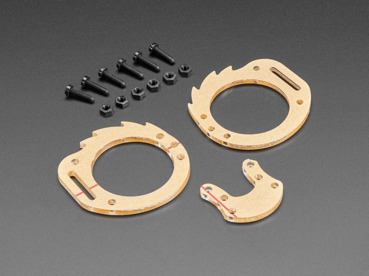 Clear Acrylics and Hardware Kit for Monster M4sk