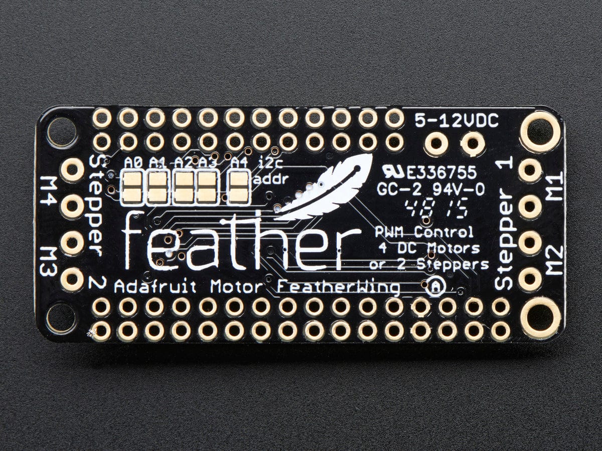 DC Motor + Stepper FeatherWing Add-on For All Feather Boards - Image 4