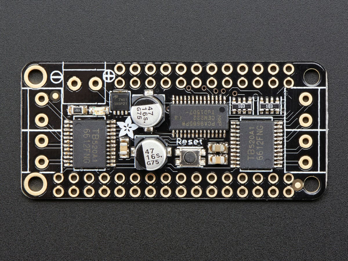 DC Motor + Stepper FeatherWing Add-on For All Feather Boards - Image 5