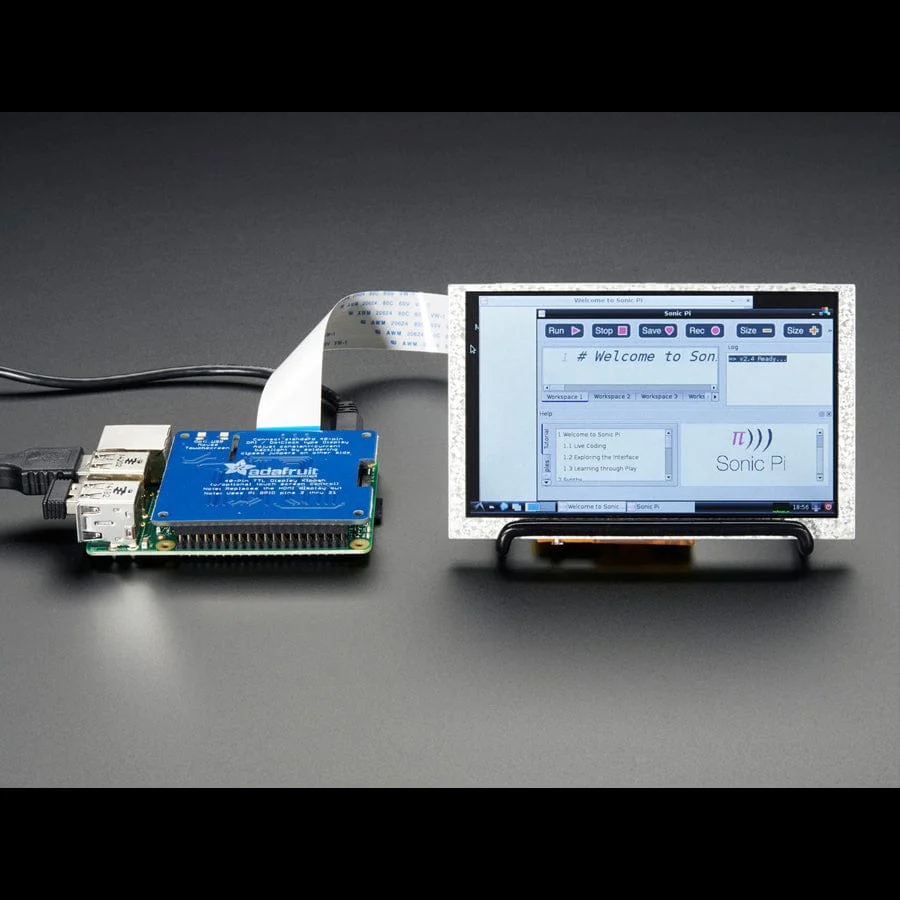 Adafruit DPI TFT Kippah for Raspberry Pi with Touch Support - Image 5