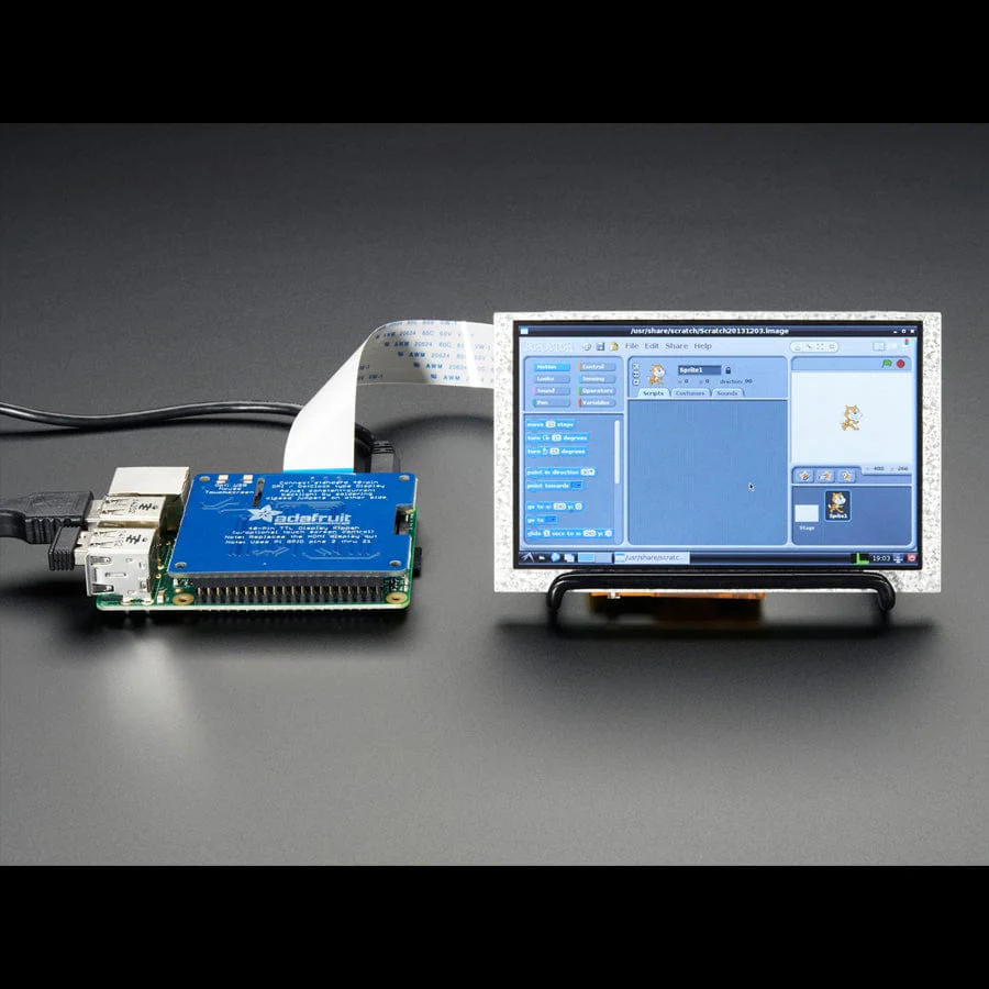 Adafruit DPI TFT Kippah for Raspberry Pi with Touch Support - Image 7