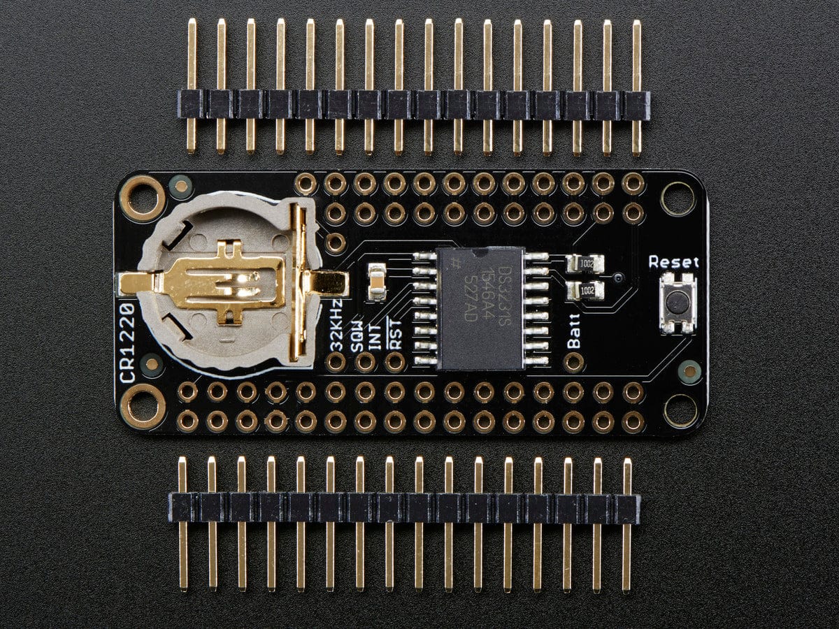 DS3231 Precision RTC FeatherWing - RTC Add-on For Feather Boards - Image 2