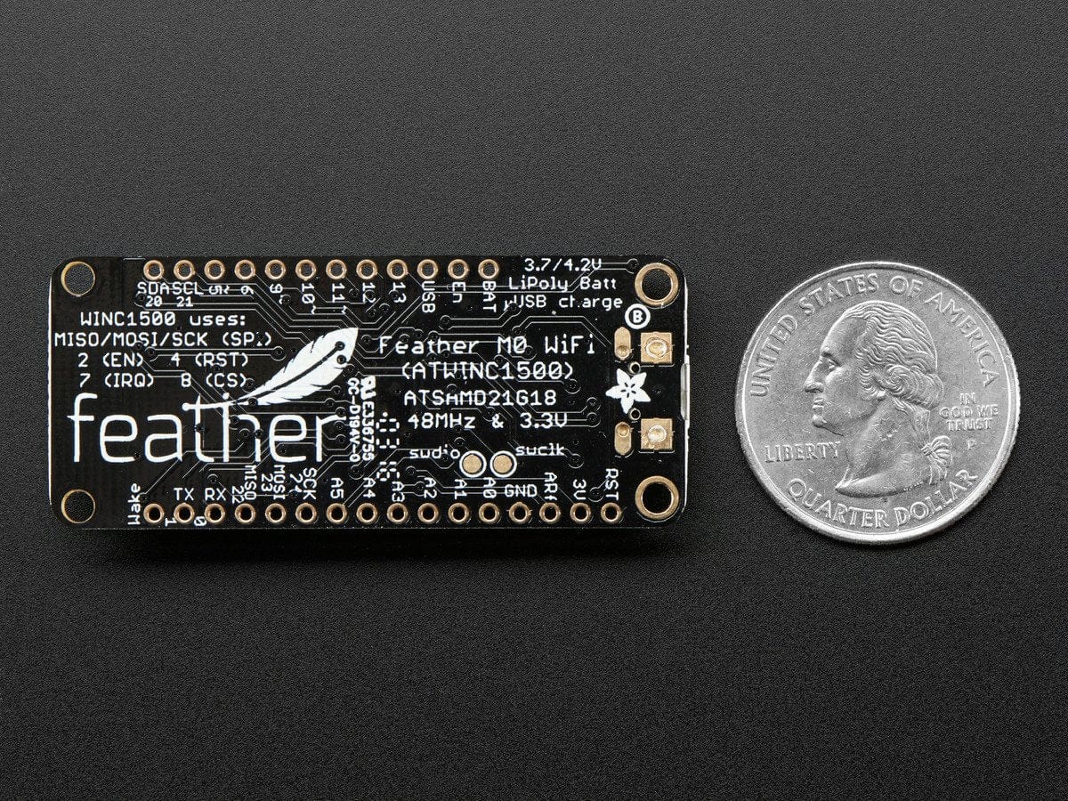 Adafruit Feather M0 WiFi - ATSAMD21 + ATWINC1500 - Image 6