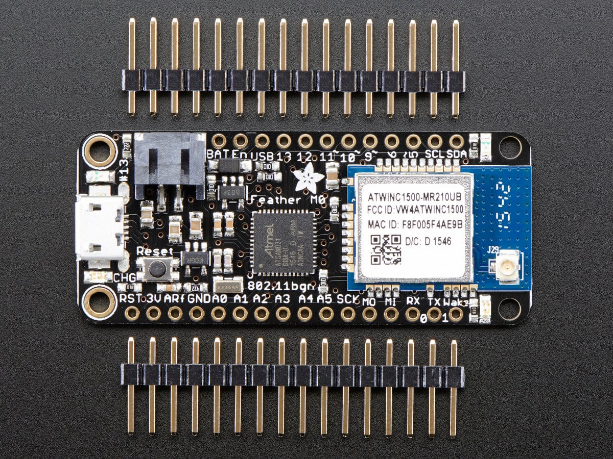 Adafruit Feather M0 WiFi with uFL - ATSAMD21 + ATWINC1500 - Image 2