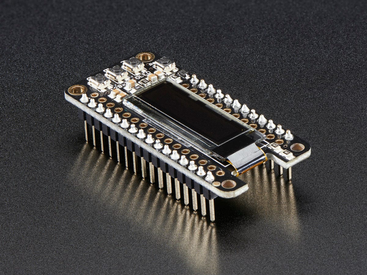 Adafruit FeatherWing OLED - 128x32 OLED Add-on For Feather - Image 5