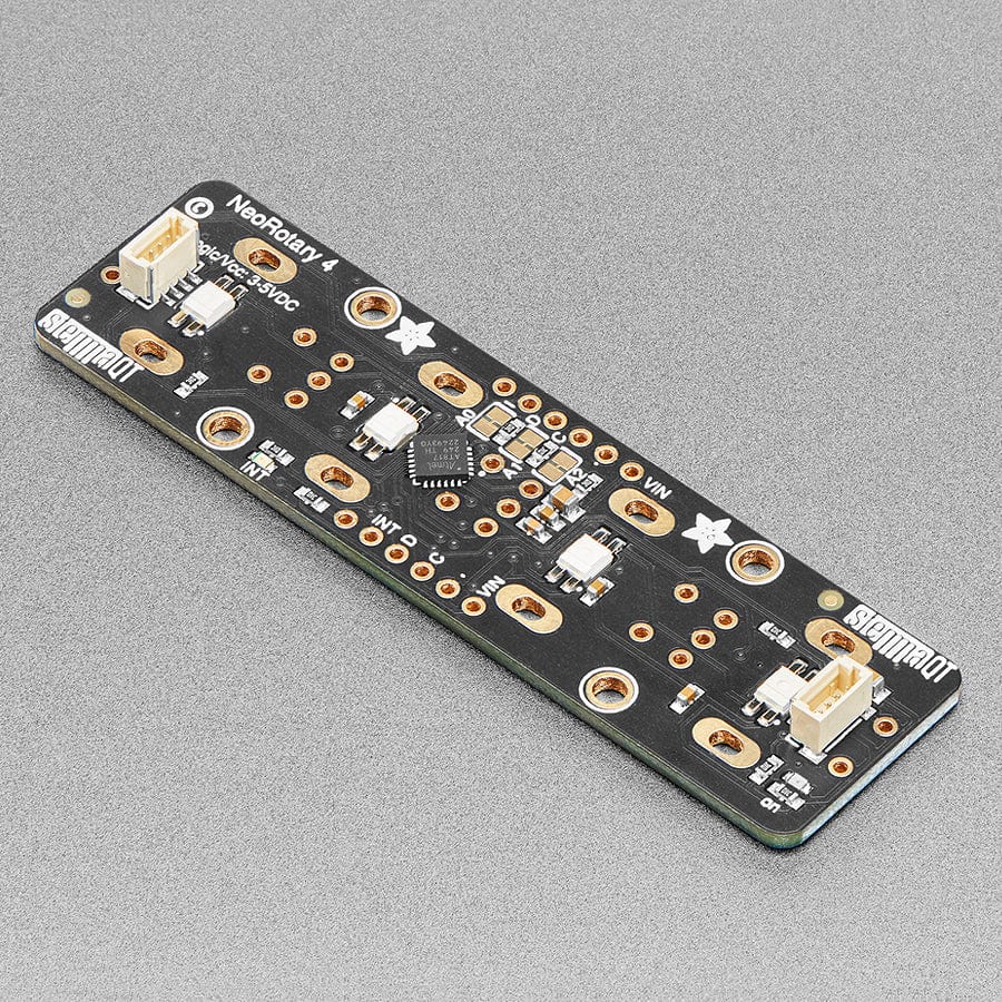 Adafruit I2C Quad Rotary Encoder Breakout with NeoPixel - STEMMA QT / Qwiic