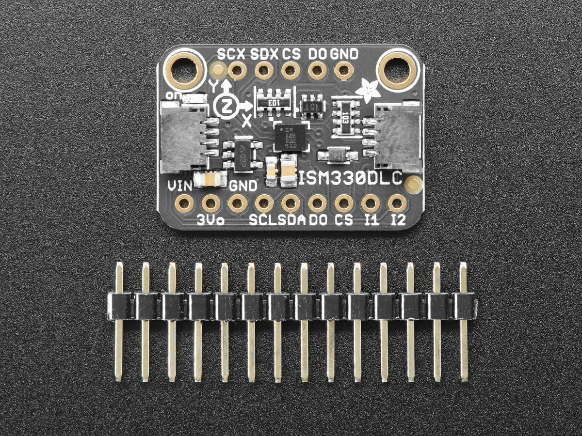 Adafruit ISM330DHCX - 6 DoF IMU - Accelerometer and Gyroscope (STEMMA QT / Qwiic) - Image 3