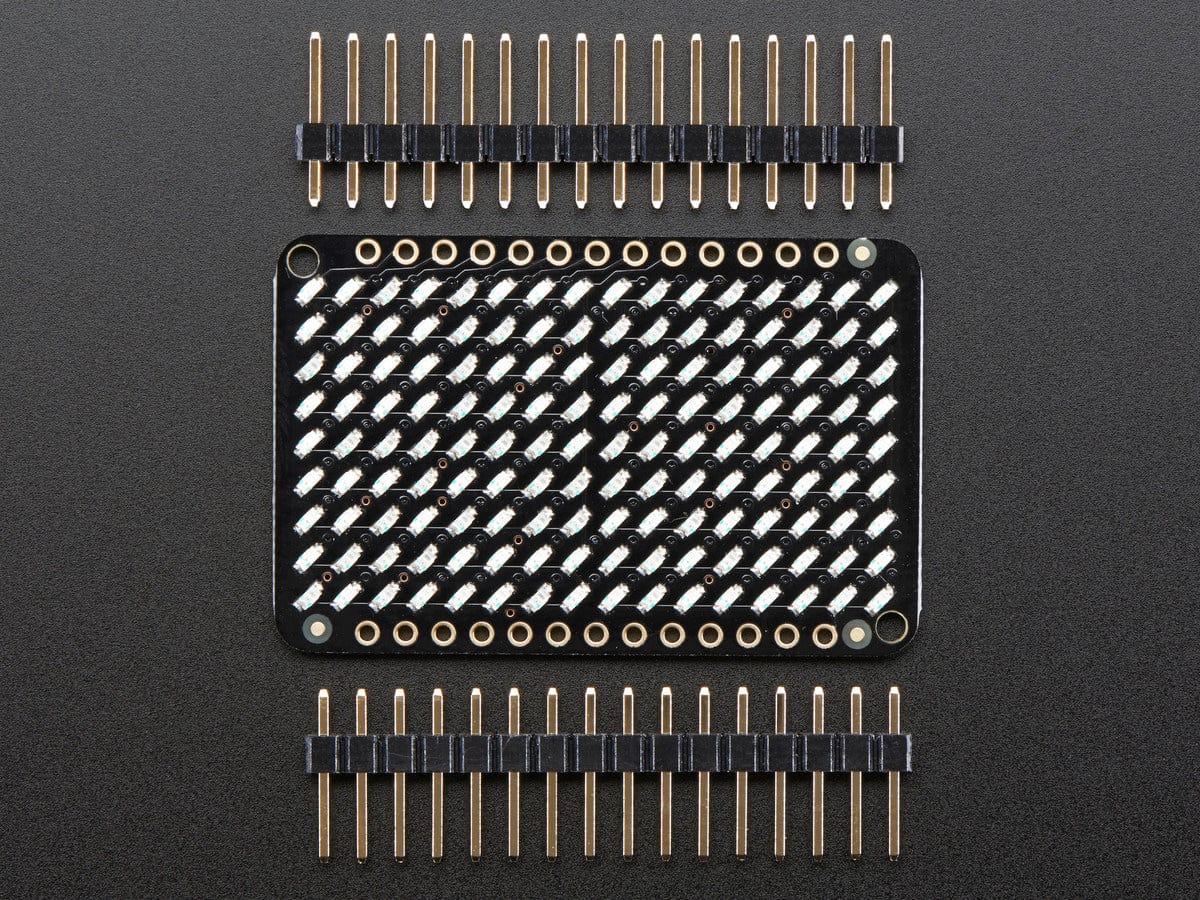 LED Charlieplexed Matrix - 9x16 LEDs - Red - Image 2