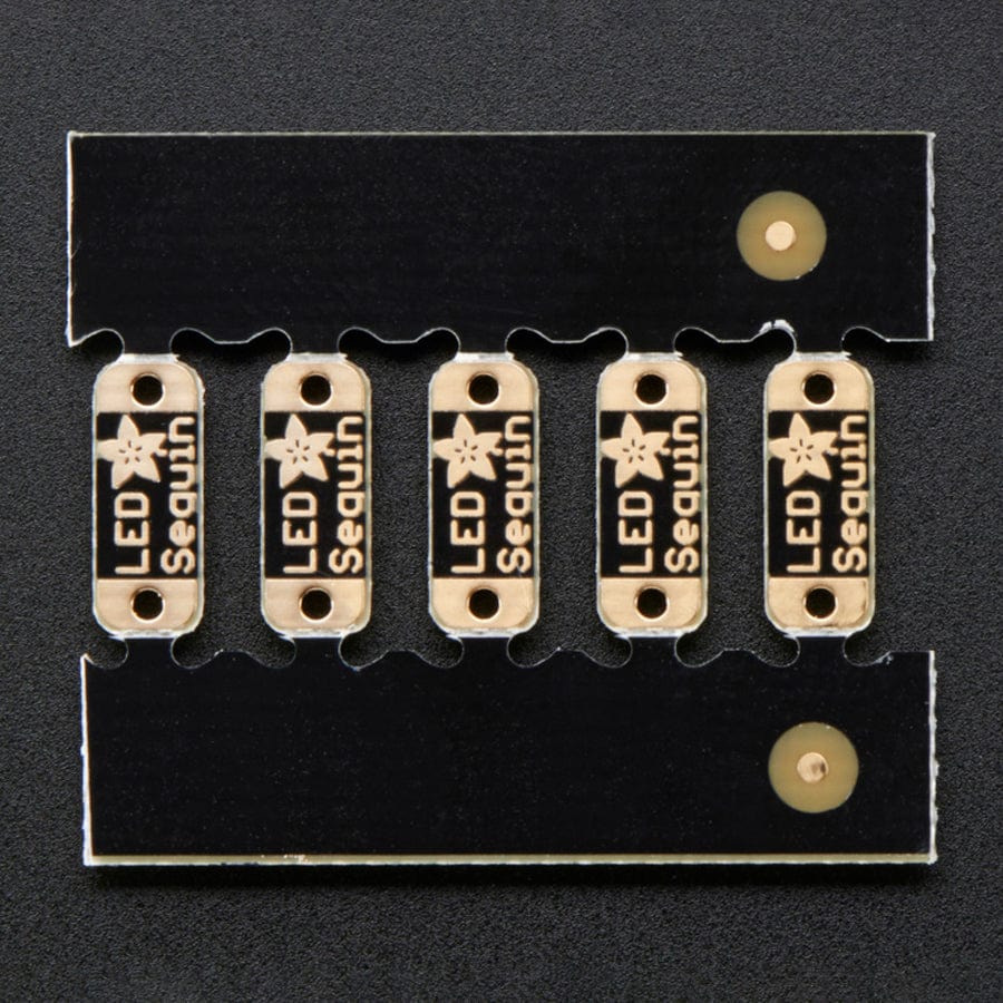 Adafruit LED Sequins - Emerald Green - Pack of 5 - Image 3