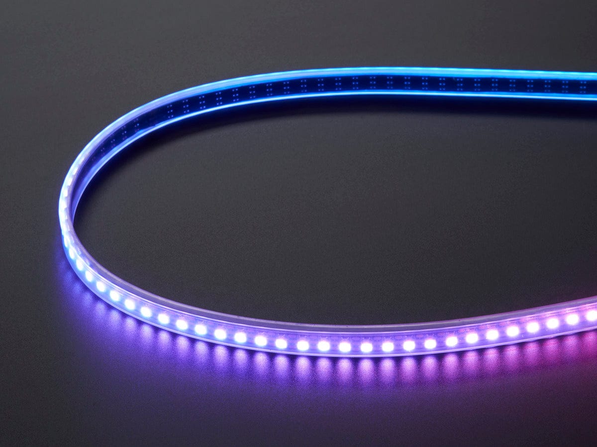 Adafruit Mini Skinny NeoPixel Digital RGB LED Strip - 144 LED/m (1m BLACK) - Image 5