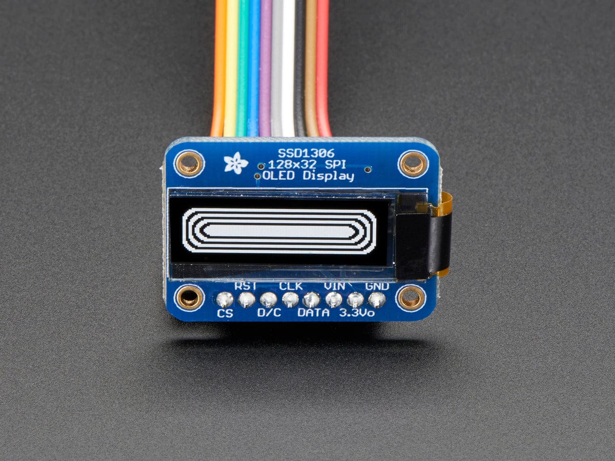 Monochrome 128x32 SPI OLED graphic display - Image 8