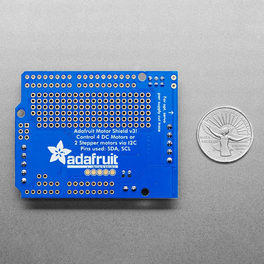 Adafruit Motor/Stepper/Servo Shield for Arduino v3 Kit - Image 4