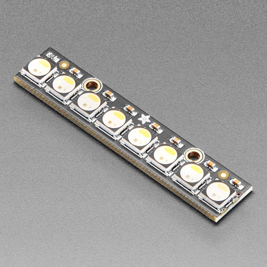 NeoPixel Stick - 8 x 5050 RGBW LEDs - Cool White - 6000K