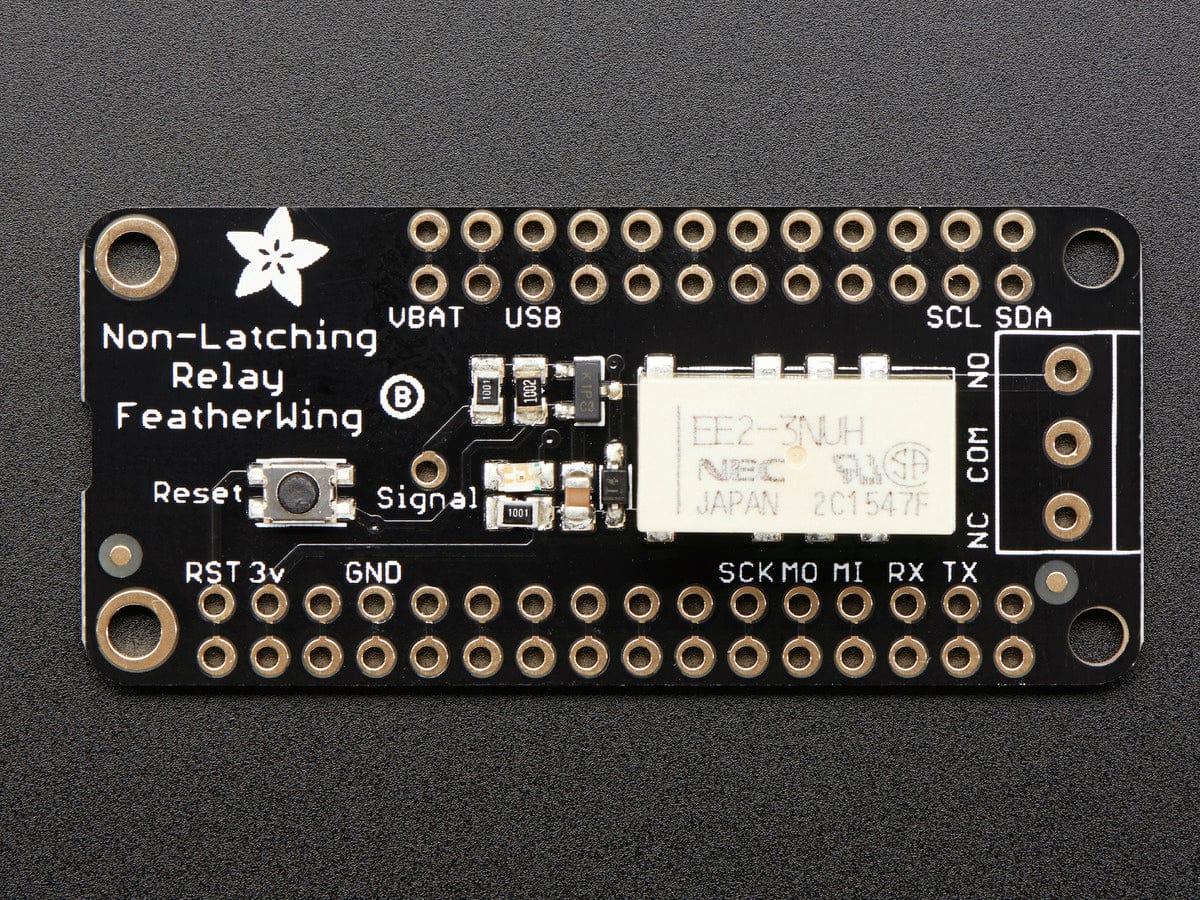 Adafruit Non-Latching Mini Relay FeatherWing - Image 3