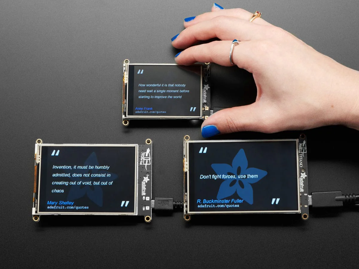Adafruit PyPortal Pynt - CircuitPython Powered Internet Display (2.4" TFT) - Image 7