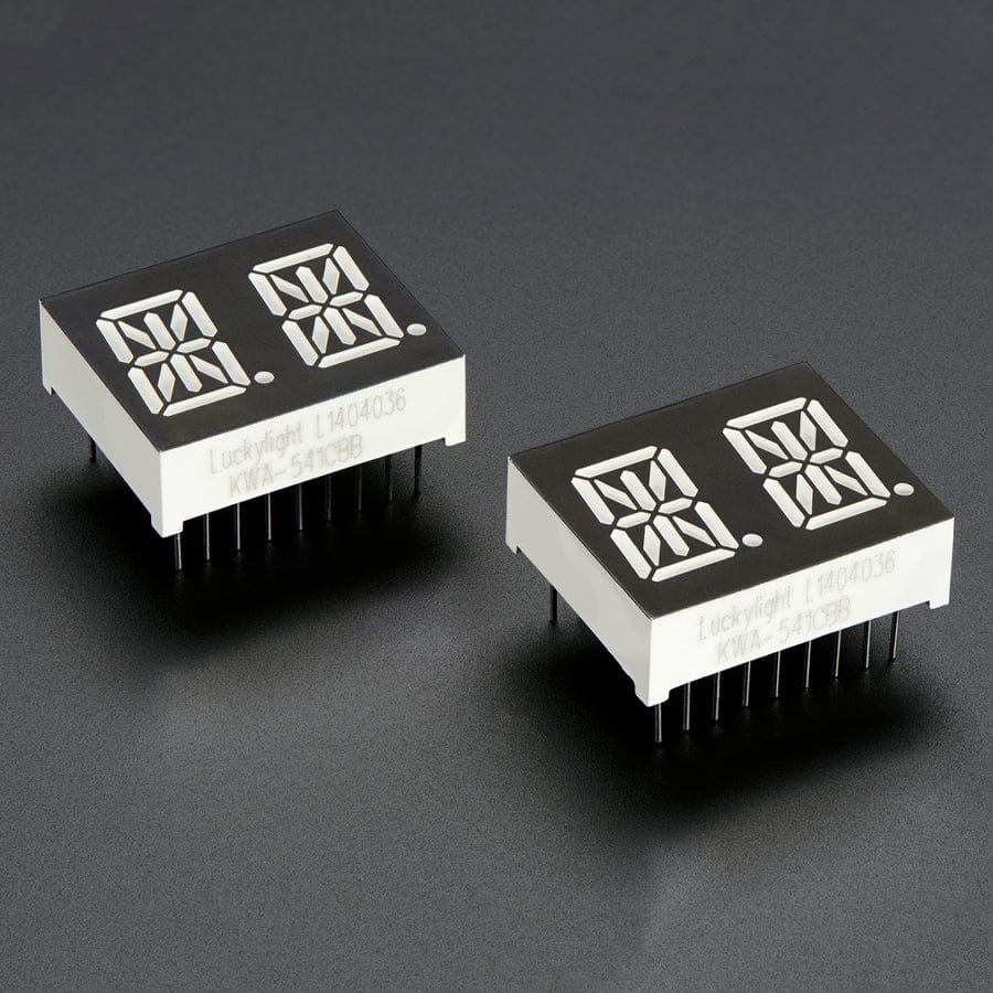Quad Alphanumeric Display - Yellow 0.54" Digits w/ I2C Backpack - STEMMA QT / Qwiic - Image 3