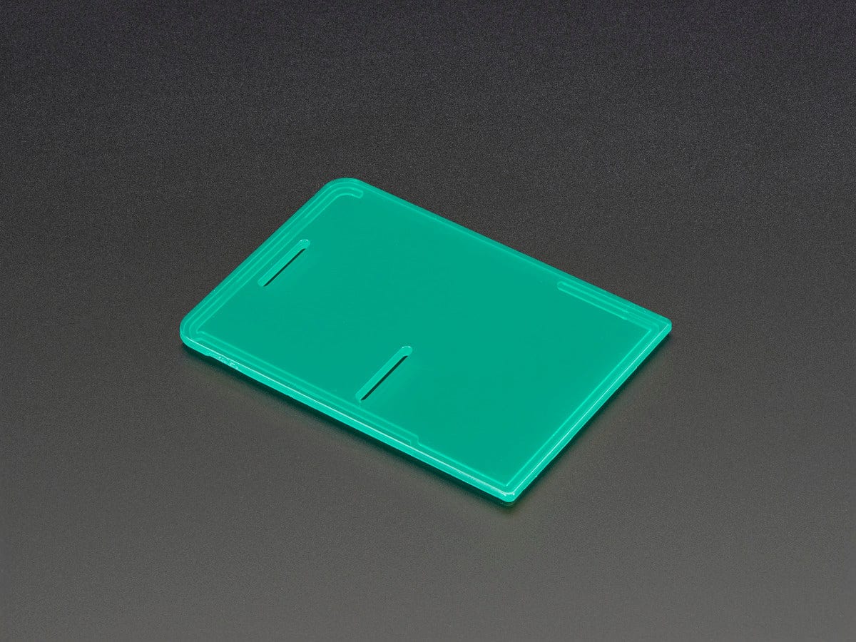 Raspberry Pi Model B+ / Pi 2 / Pi 3 Case Lid - Green [Discontinued]