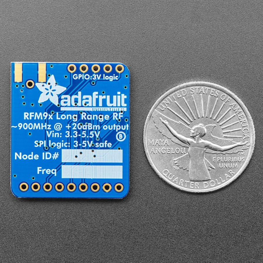 Adafruit RFM95W LoRa Radio Transceiver Breakout - 868 or 915 MHz (RadioFruit) - Image 4