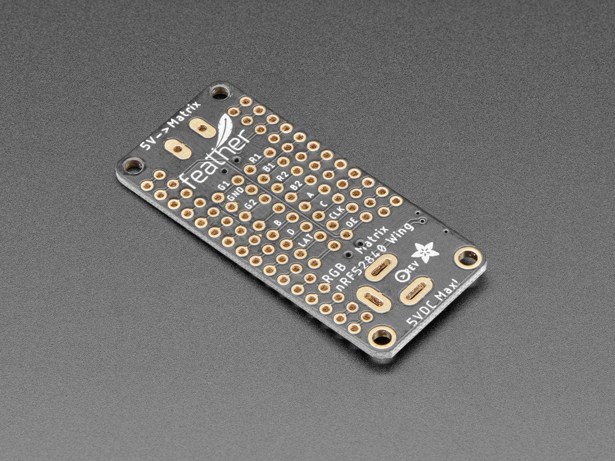 Adafruit RGB Matrix FeatherWing Kit - for nRF52840 Feathers