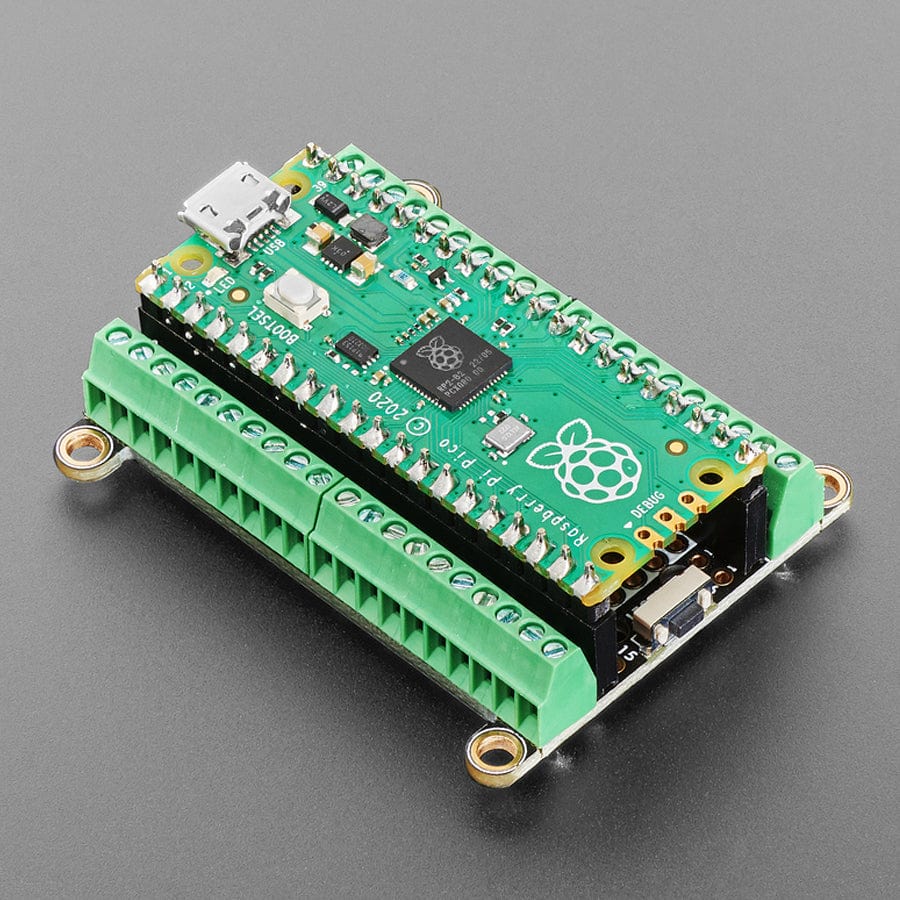 Adafruit Terminal PiCowbell for Pico with Pre-Soldered Sockets - Reset Button & STEMMA QT - Image 2