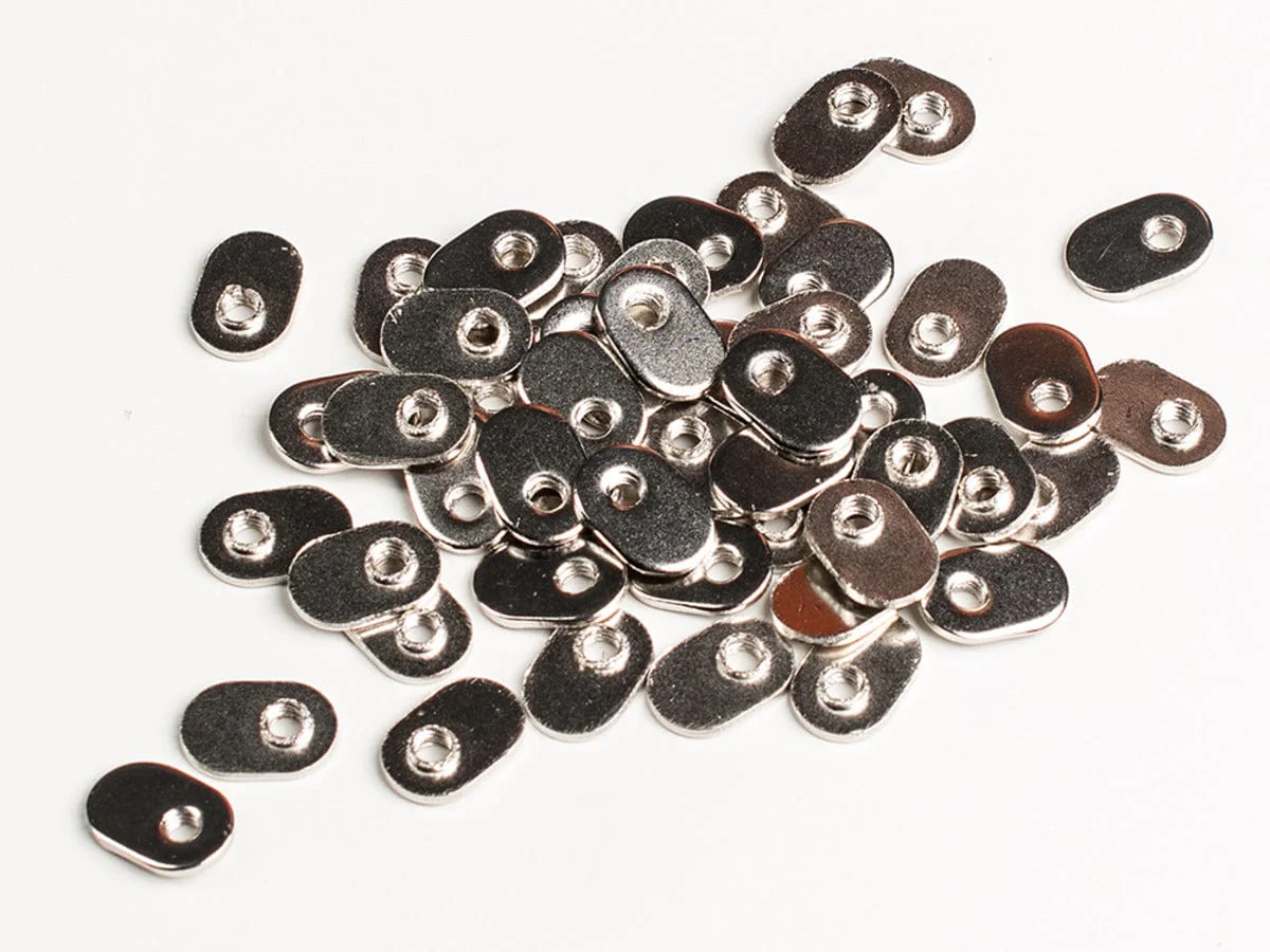 Aluminum Extrusion Oval T-Nut for 20x20 - M4 Thread - pack of 50 [discontinued]