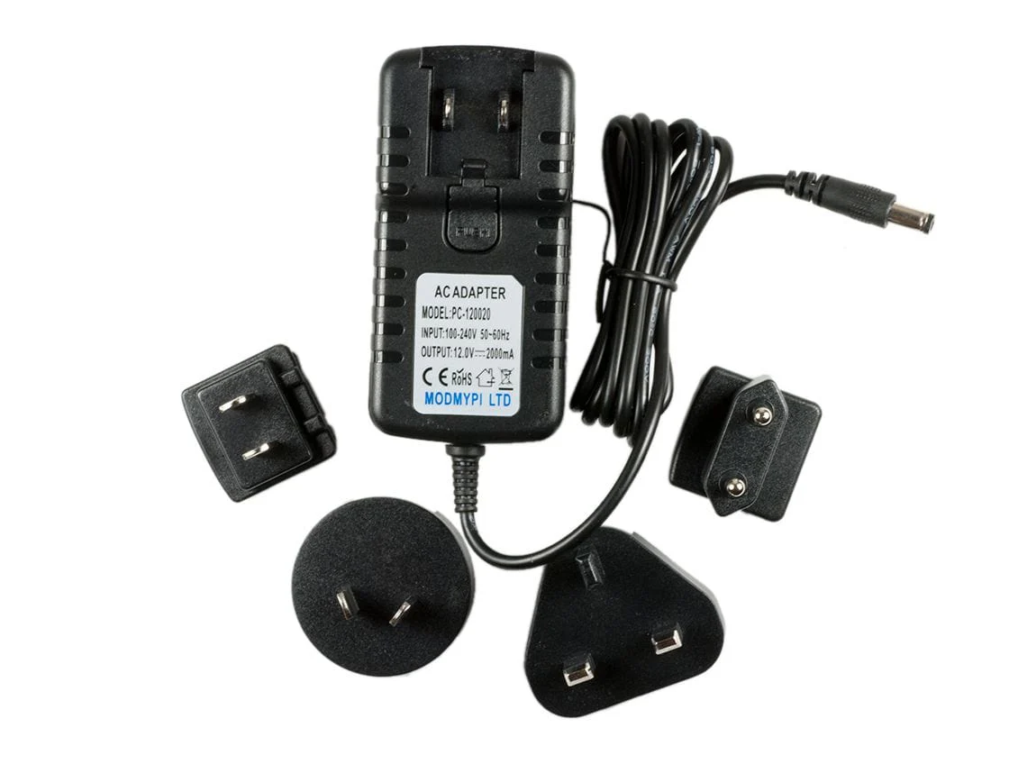 Arduino Power Supply - 12V 2A - High Voltage (Universal) [discontinued]