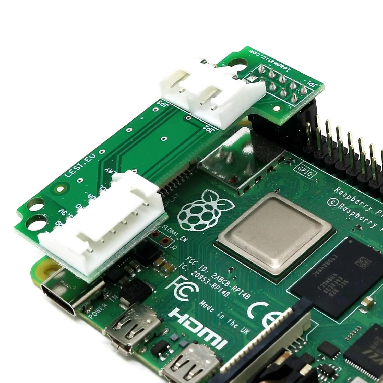 Auto Fan Control Module + 3.3V, 5V, I2C & TXD/RXD Breakout for Raspberry Pi [Discontinued]