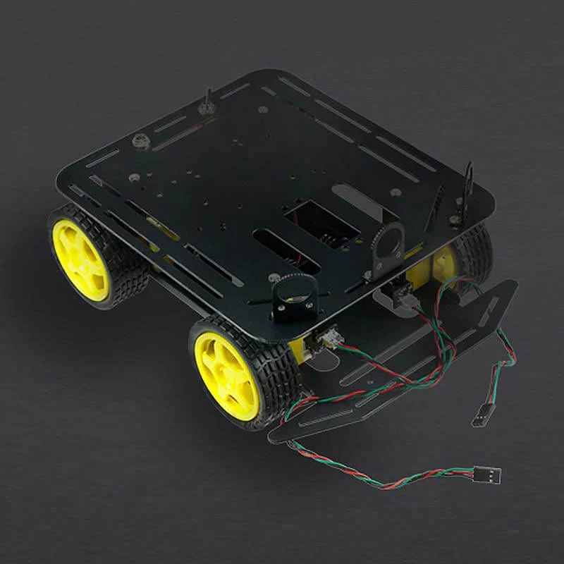 Baron: 4WD Mobile Robot Platform for Arduino with Encoder [discontinued]