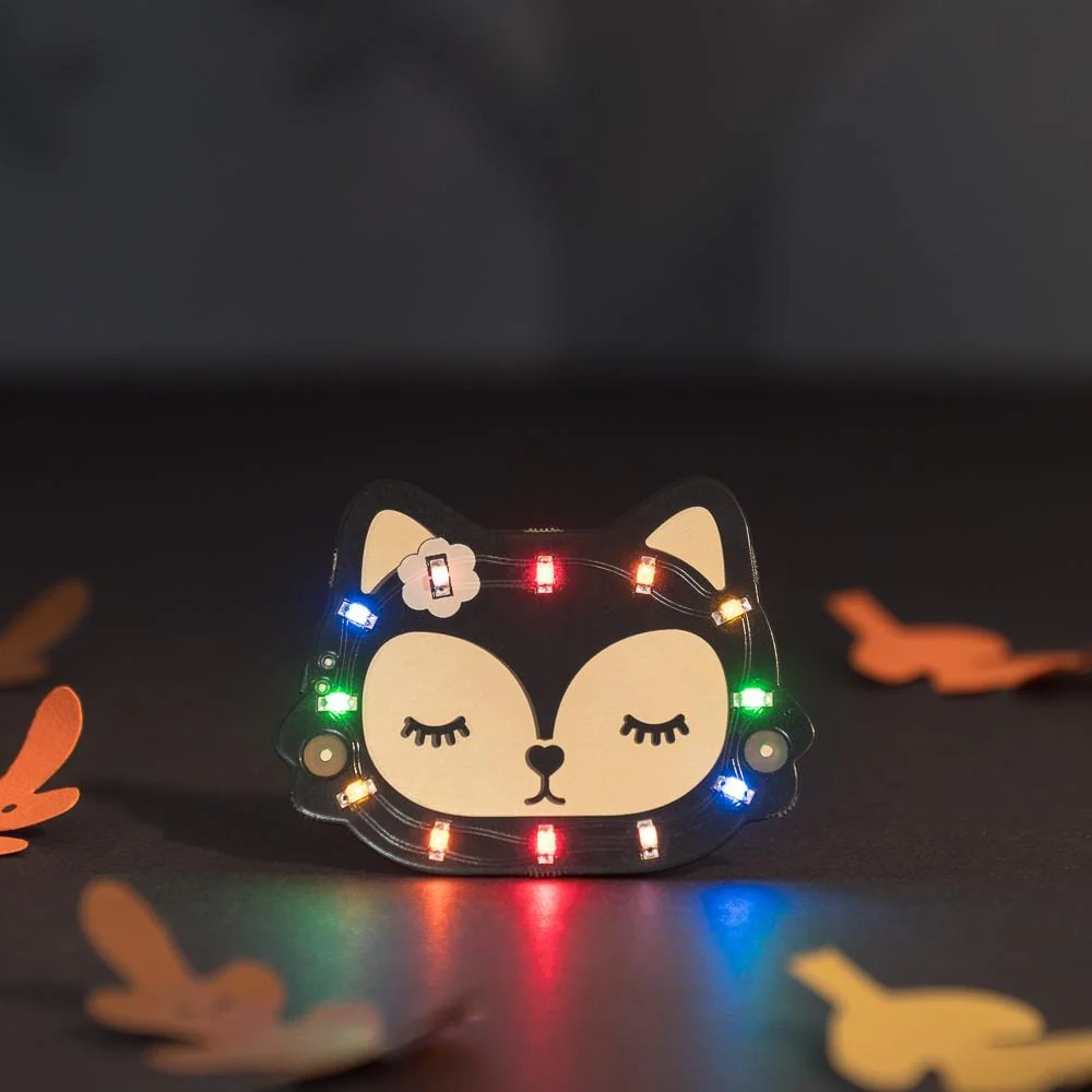 Bearables Fox LED Badge - Image 5