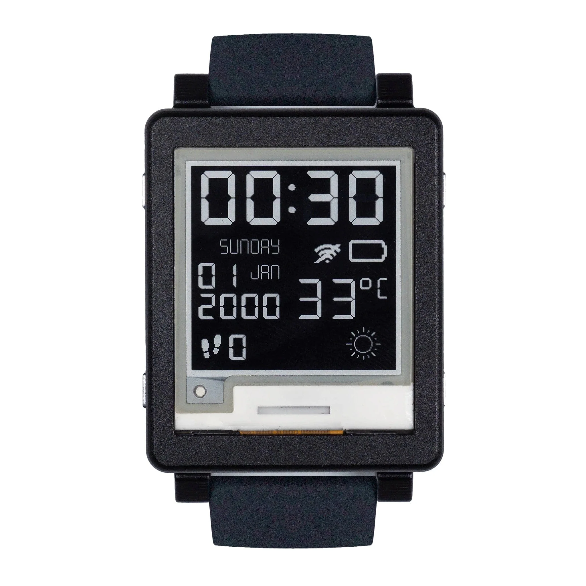 Black Invader Case for Watchy [Discontinued]