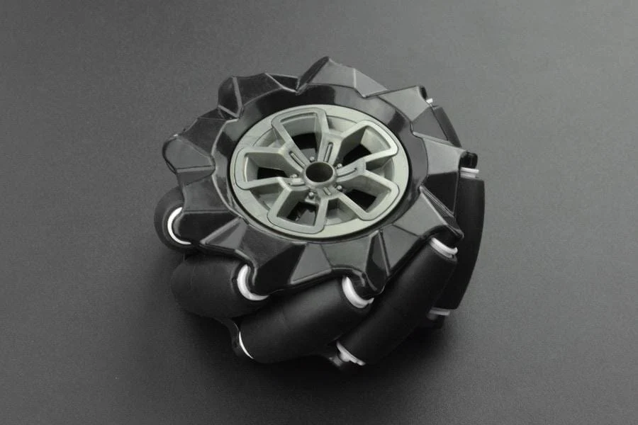 Black Mecanum Wheel (97mm) - Right [Discontinued]